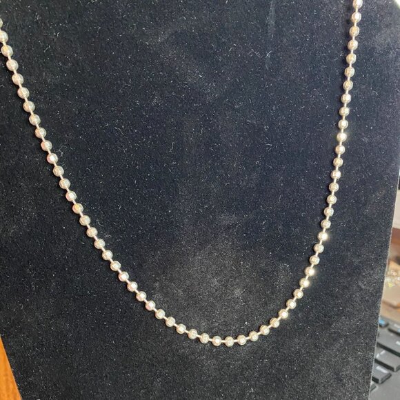 16” Necklace Popcorn Sterling Silver 925 Milor Italy SU Jewelry 30.31g - Picture 3 of 8